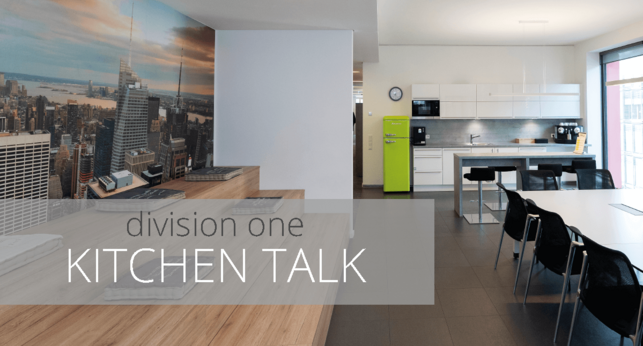 division one Kitchen Talk